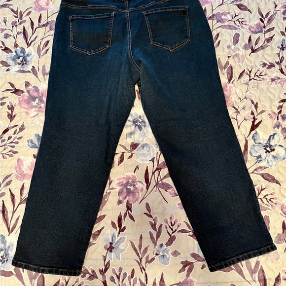Gloria Vanderbilt Midnight Blue Straight Leg Jeans - Picture 4 of 5